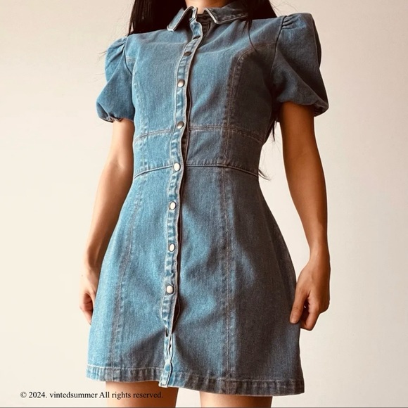 The Fifth Label Paradox Denim Dress Size S - Picture 14 of 17
